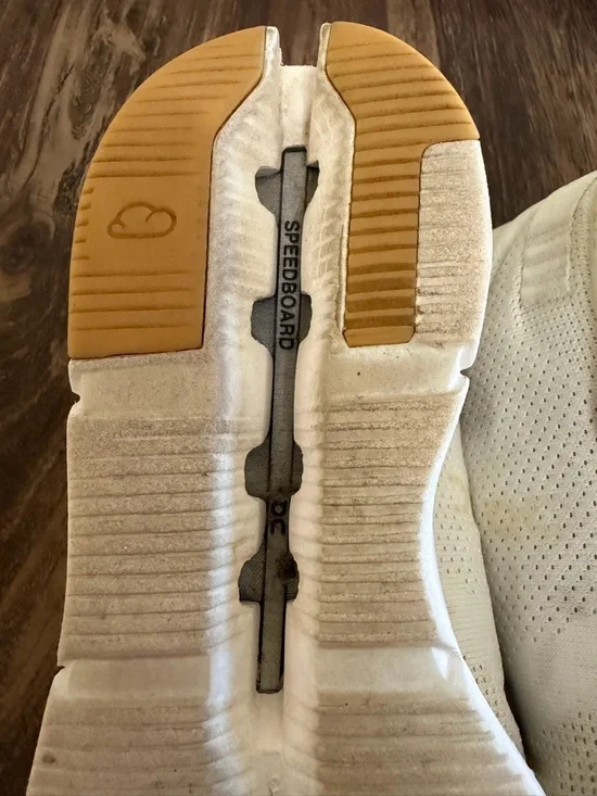 ON CloudNova Shoes White/Undyed Cloudtec Athletic Running Sneakers - Picture 10 of 11